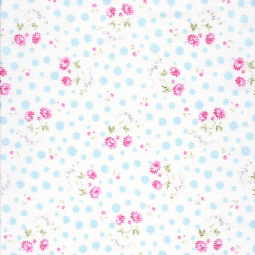 Love at First Sight - Blue Dottie Floral