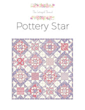 Load image into Gallery viewer, Pottery Star Quilt Pattern