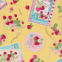 Load image into Gallery viewer, Atsuko Matsuyama - Strawberry Card in Yellow

