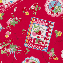 Load image into Gallery viewer, Atsuko Matsuyama - Strawberry Card in Red
