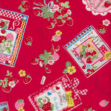 Load image into Gallery viewer, Atsuko Matsuyama - Strawberry Card in Red
