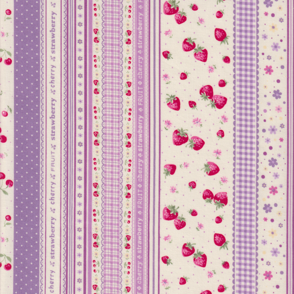Atsuko Matsuyama - [Everything Stripe] in Purple