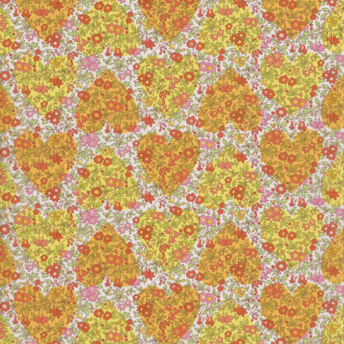 Liberty Tana Lawn© Chamomile Hearts C
