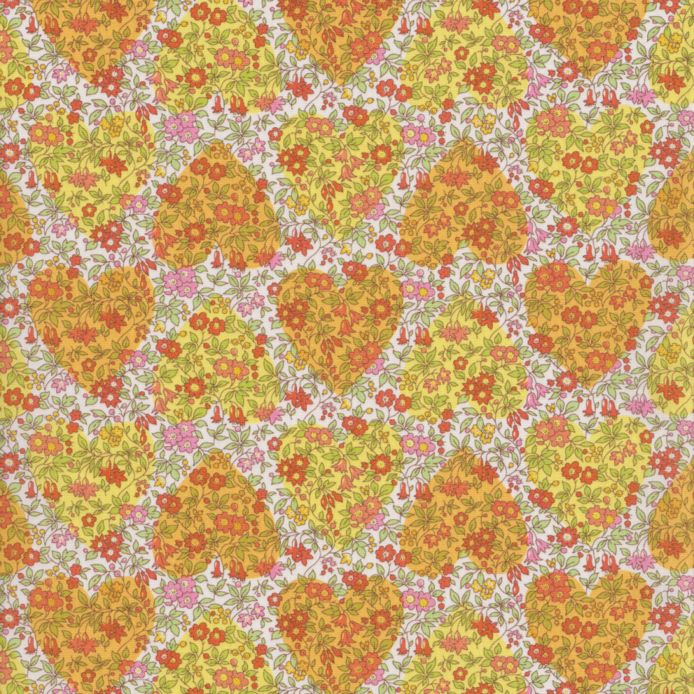 Liberty Tana Lawn© Chamomile Hearts C