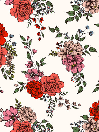 Liberty Tana Lawn© Inked Rose A