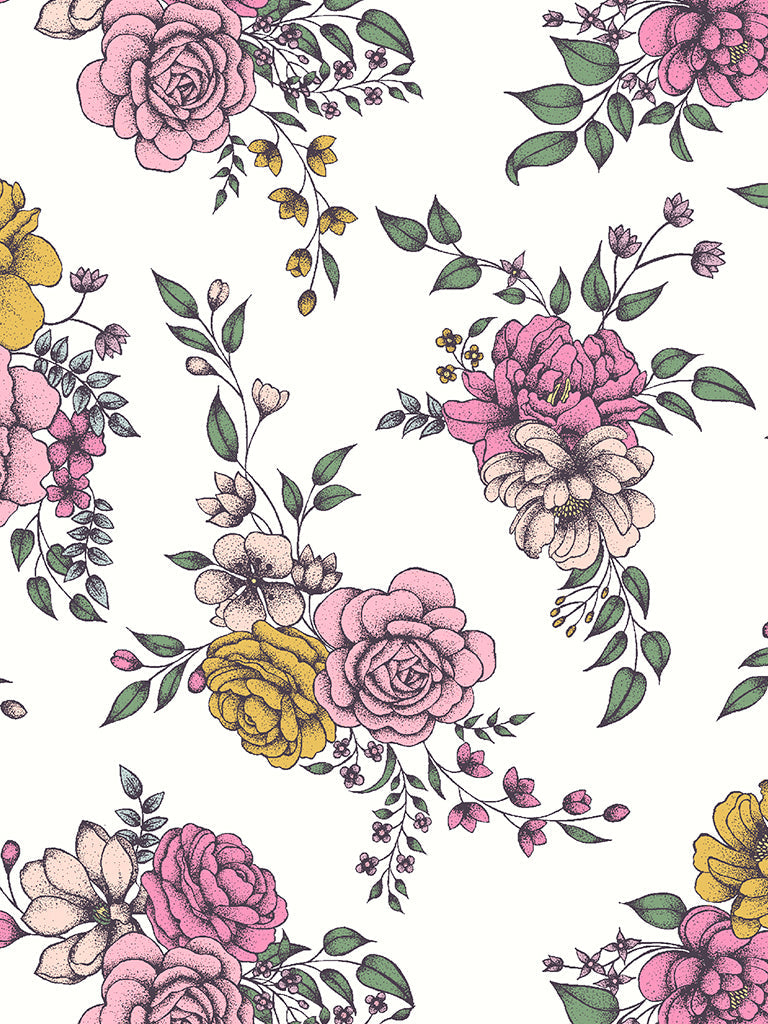 Liberty Tana Lawn© Inked Rose B