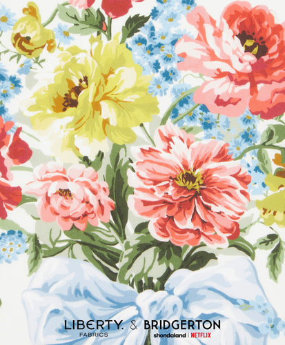 Liberty Fabrics Tana Lawn© Bridgerton - Bow Bouquet A