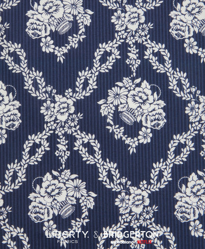 Liberty Fabrics Tana Lawn© Bridgerton - Garland Hampers C