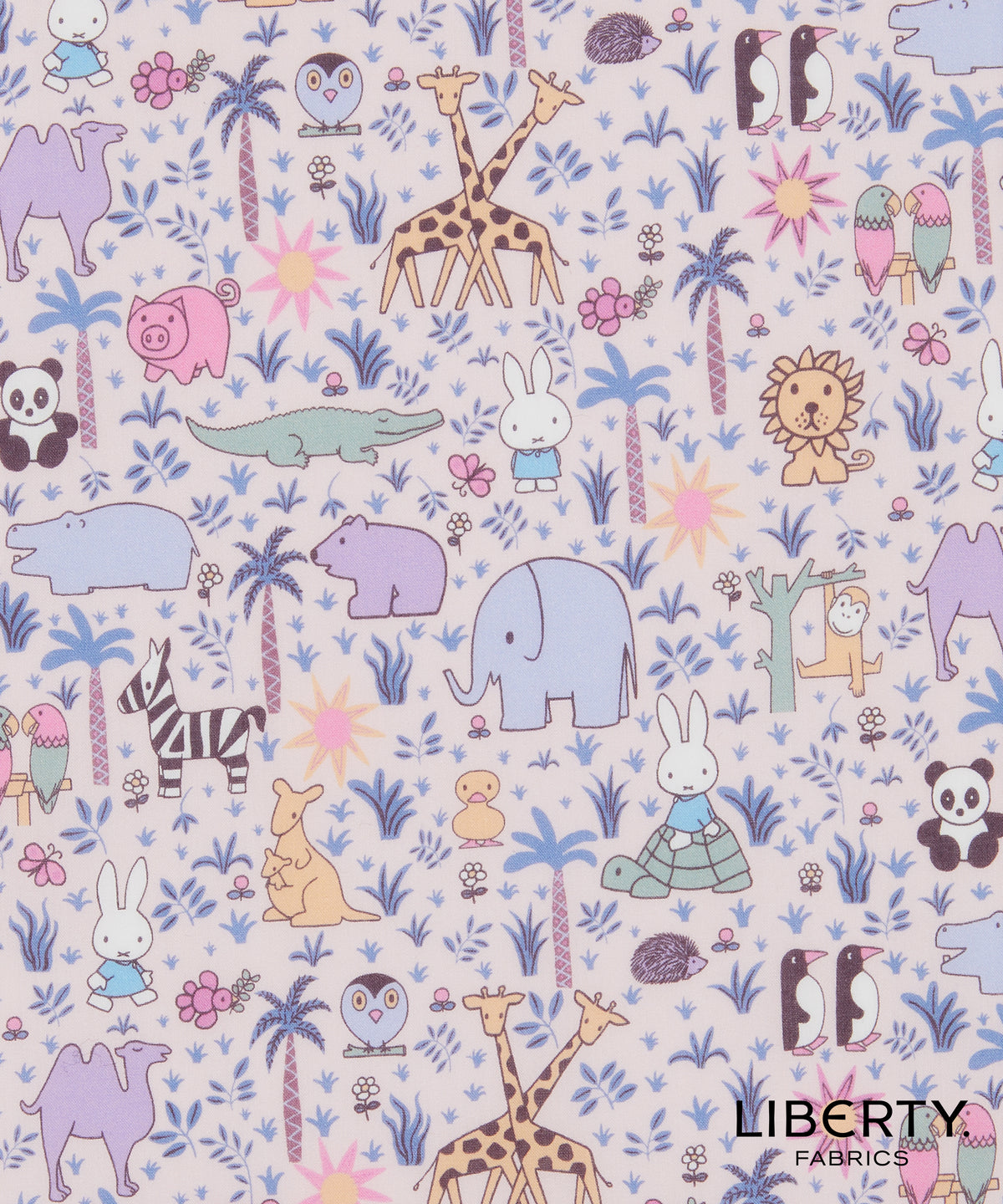 Liberty Tana Lawn© Miffy Collection - Zoology D