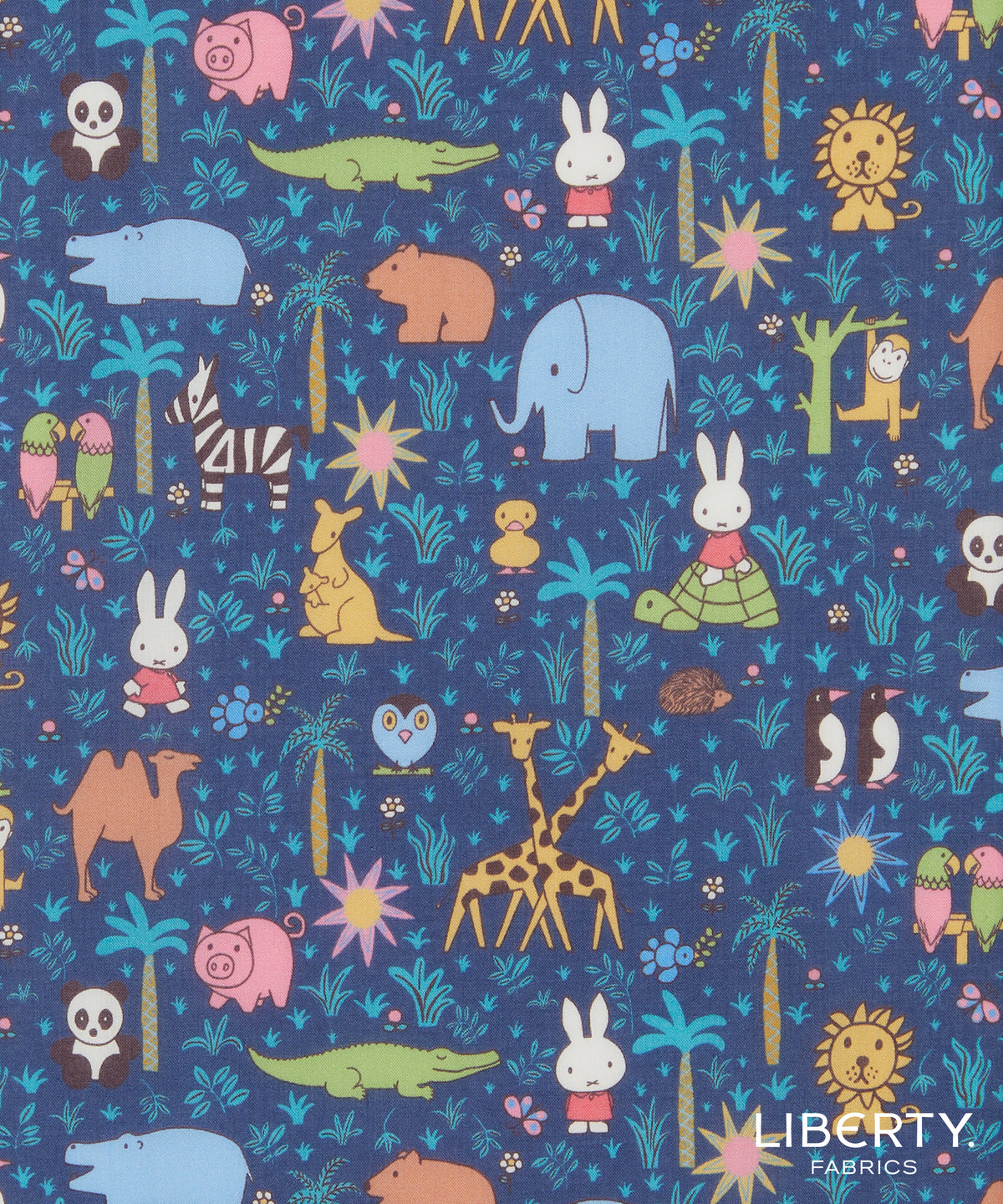 Liberty Tana Lawn© Miffy Collection - Zoology E 
