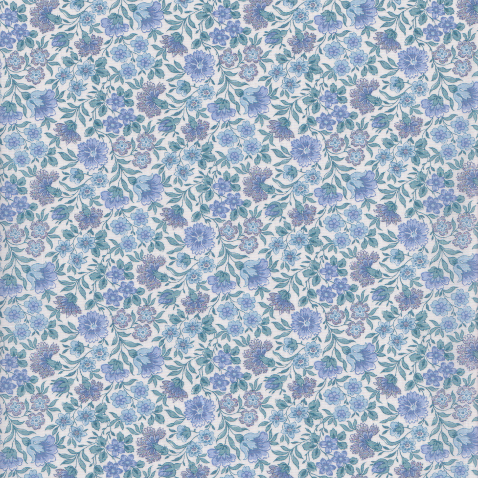 Liberty Tana Lawn© Carnation Garden B (Metallic)