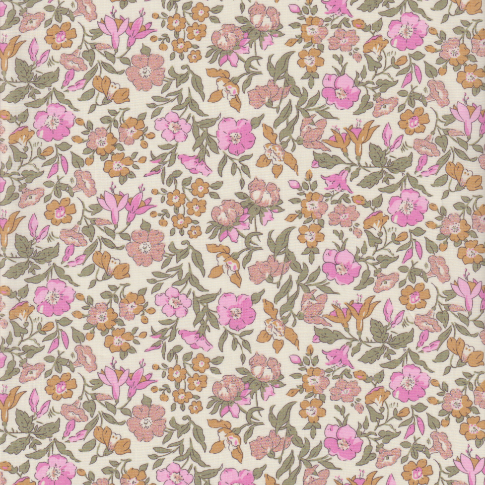 Liberty Tana Lawn© Mamie B (Metallic)