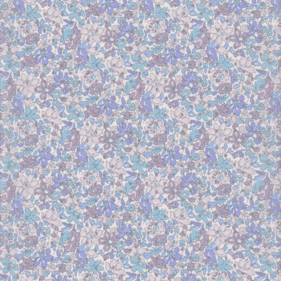 Liberty Tana Lawn© Julia Belle Spot B (Metallic)