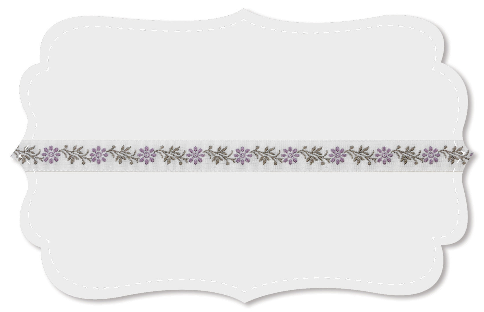 Kafka Ribbon - Flower Vine Lavender