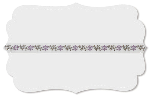 Kafka Ribbon - Flower Vine Lavender
