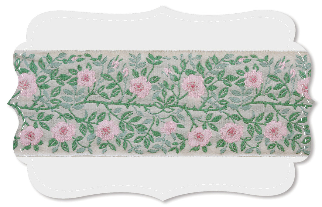 Kafka Ribbon - Hedge Rose Taupe Pink