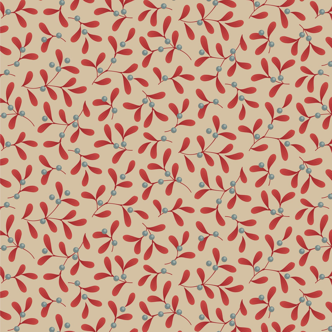 **Pre-Order Merry Little Christmas - Mistletoe in Red