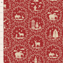 Load image into Gallery viewer, **Pre-Order Merry Little Christmas - Paper Scenes in Burgundy
