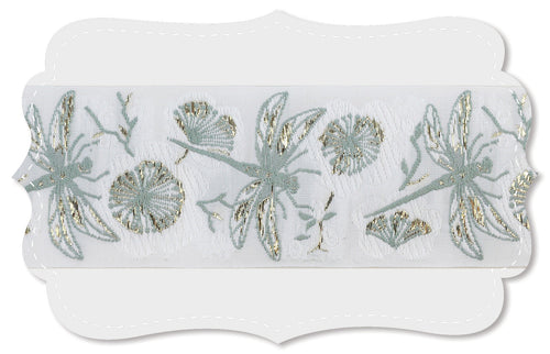 Kafka Ribbon - Dragonfly Mint (Metallic)