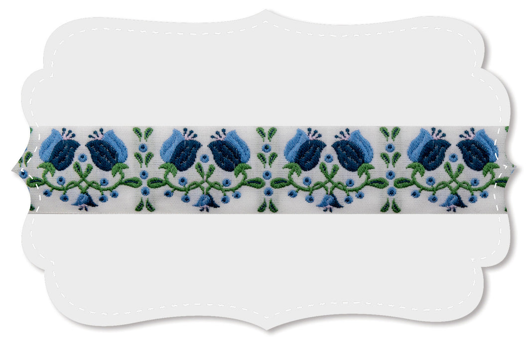 Kafka Ribbon - Campanula Blue