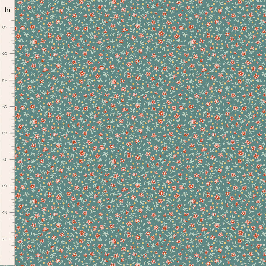 Village Life - Mae in Teal