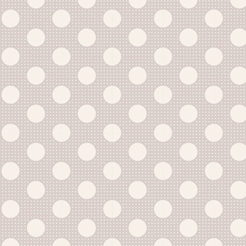 Tilda Medium Dots - Light Grey