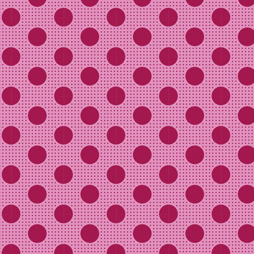 Tilda Medium Dots - Maroon