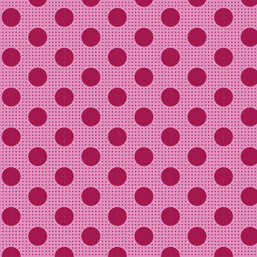 Tilda Medium Dots - Maroon