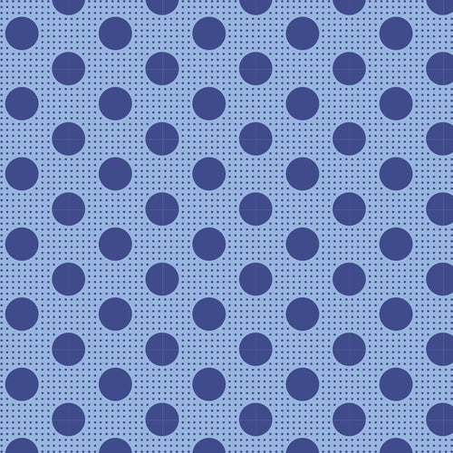 Tilda Medium Dots - Denim