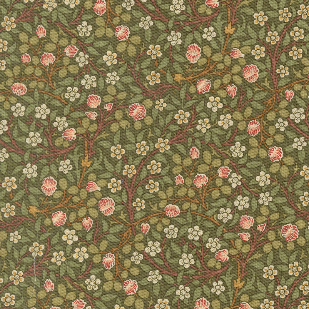 Morris Muse - Clover Small Floral in Sage
