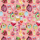 Magical Season - Vintage Ornaments in Peach Jam / Multi