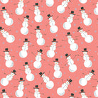 Magical Season - Merry Snowman in Medium Peach Jam