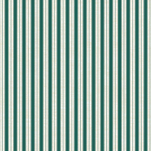 Montgomery: Mountain Charm - Ouachita Stripe in Teal