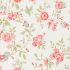 Abide - Main Floral in Linen White