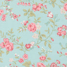 Abide - Main Floral in Light Blue