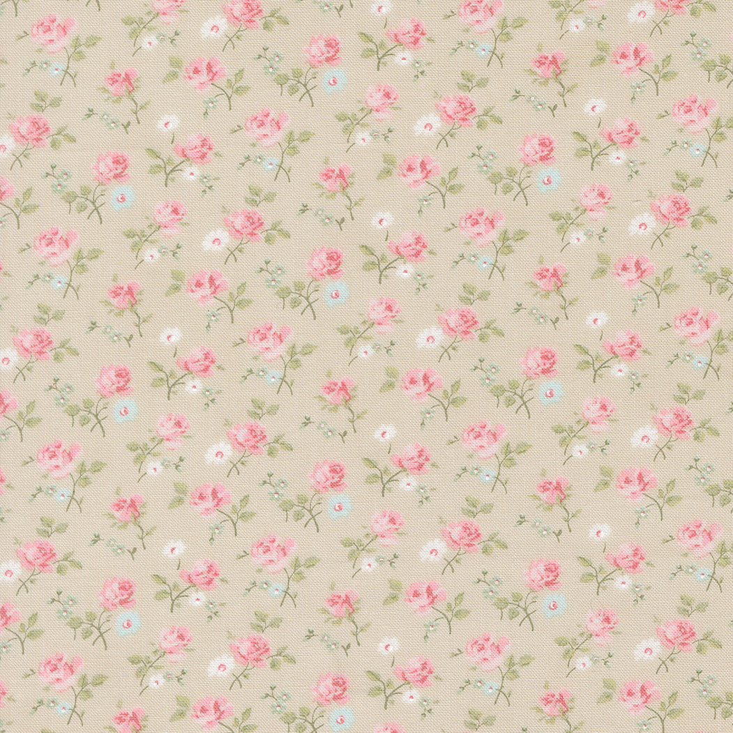 Abide - Field Floral in Stone