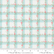 Load image into Gallery viewer, Abide - Floral Gingham in Light Blue
