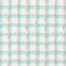 Load image into Gallery viewer, Abide - Floral Gingham in Light Blue
