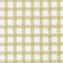 Load image into Gallery viewer, Abide - Floral Gingham in Light Green
