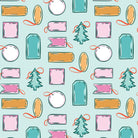 Jolly Tidings - Christmas Tags in Turquoise