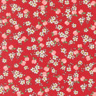 30s Playtime 2025 - Apple Blossom Florals in Scarlet