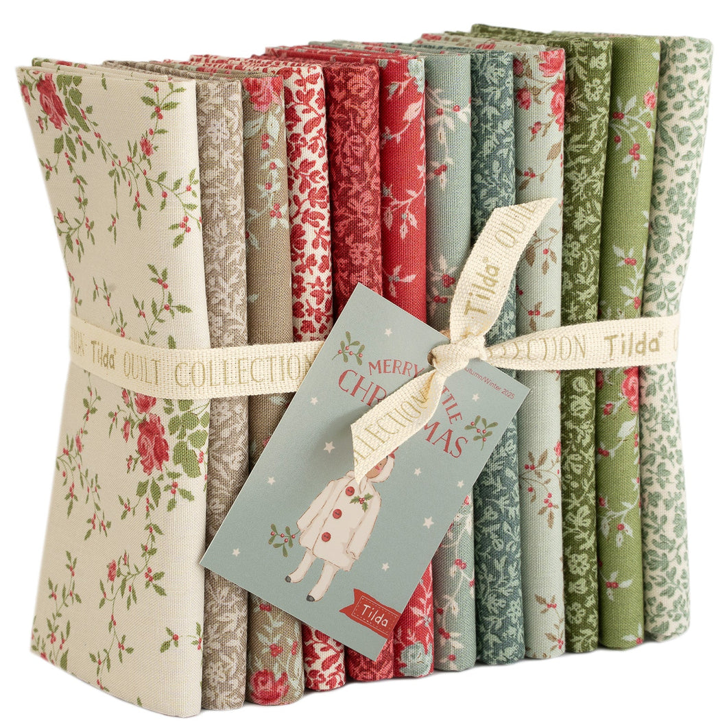 **Pre-Order Merry Little Christmas Eve and Noel Fat Quarter Bundle Complete Blender Collection
