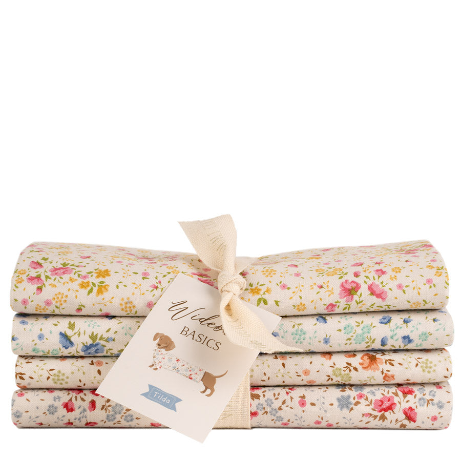 Tilda Wideback Ellie Quarter Cut Bundles 4pcs