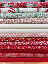 Load image into Gallery viewer, Merrily on High Fat Quarter Bundle of 25 (Panel Included)

