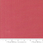 Kitty Christmas - Polka Dots in Berry Red