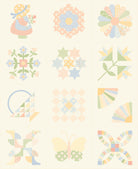 Handmade Sweetness Quilt Blocks Panel 36" x 44"