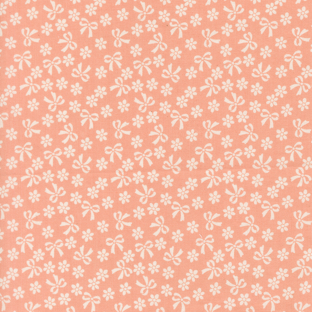 Handmade Sweetness - Bows & Daisies in Peach