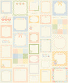 Handmade Sweetness Labels N Things Panel 36" x 44"