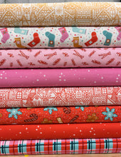 Load image into Gallery viewer, Jolly Tidings Half Yard Bundle of 15
