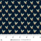 Lost Gardens of Heligan - Feathery Foulard in Prussian Blue